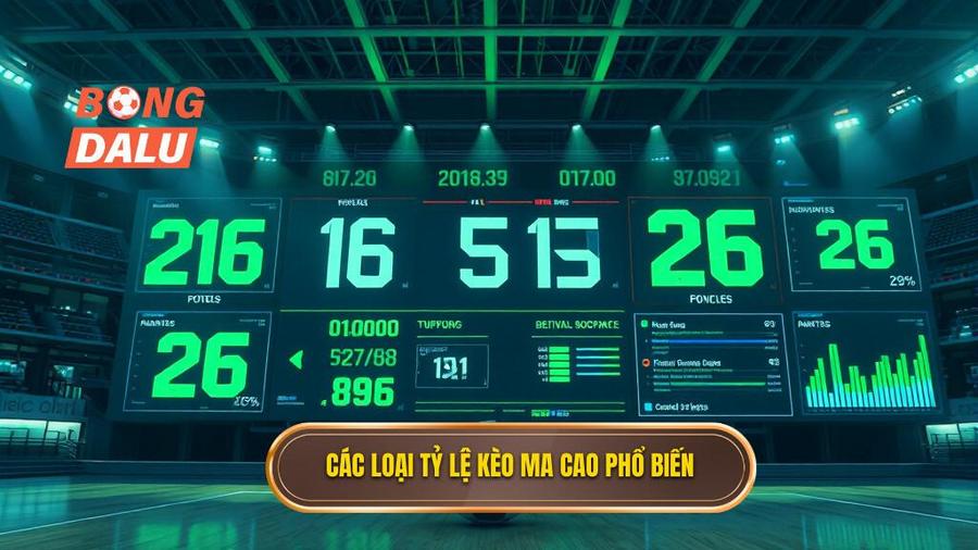 Các loại tỷ lệ kèo Ma Cao phổ biến nhất hiện nay