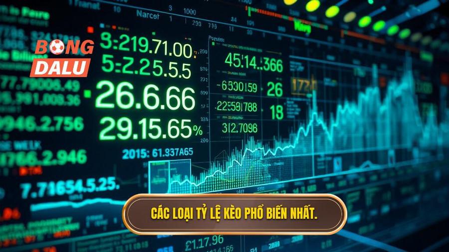 Các Loại Tỷ Lệ Kèo Phổ Biến Nhất Hiện Nay